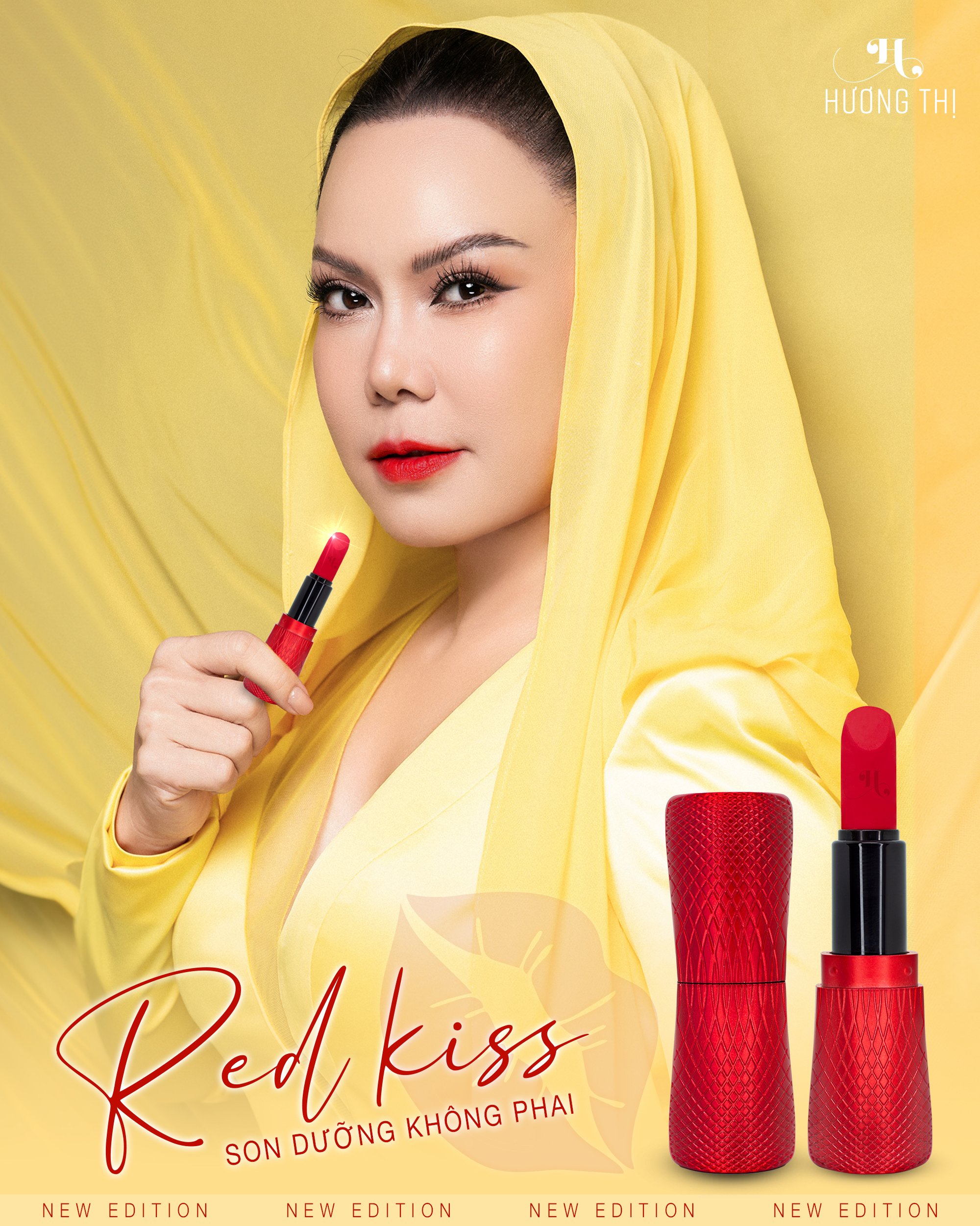 RED KISS - SON DƯỠNG KHÔNG PHAI HƯƠNG THỊ PHIÊN BẢN MỚI