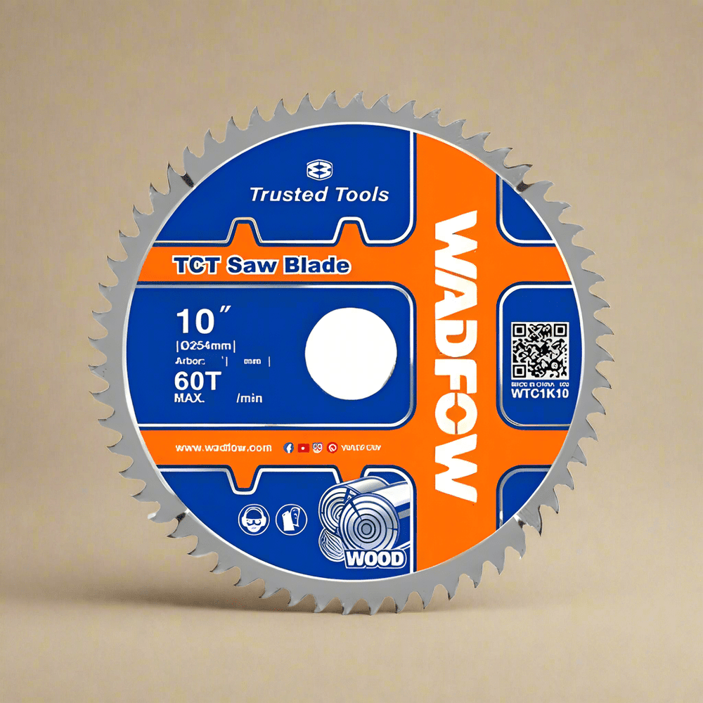 LƯỠI CƯA GỖ HỢP KIM TCT 254MM 60T WTC1K10 WADFOW - HÀNG CHÍNH HÃNG