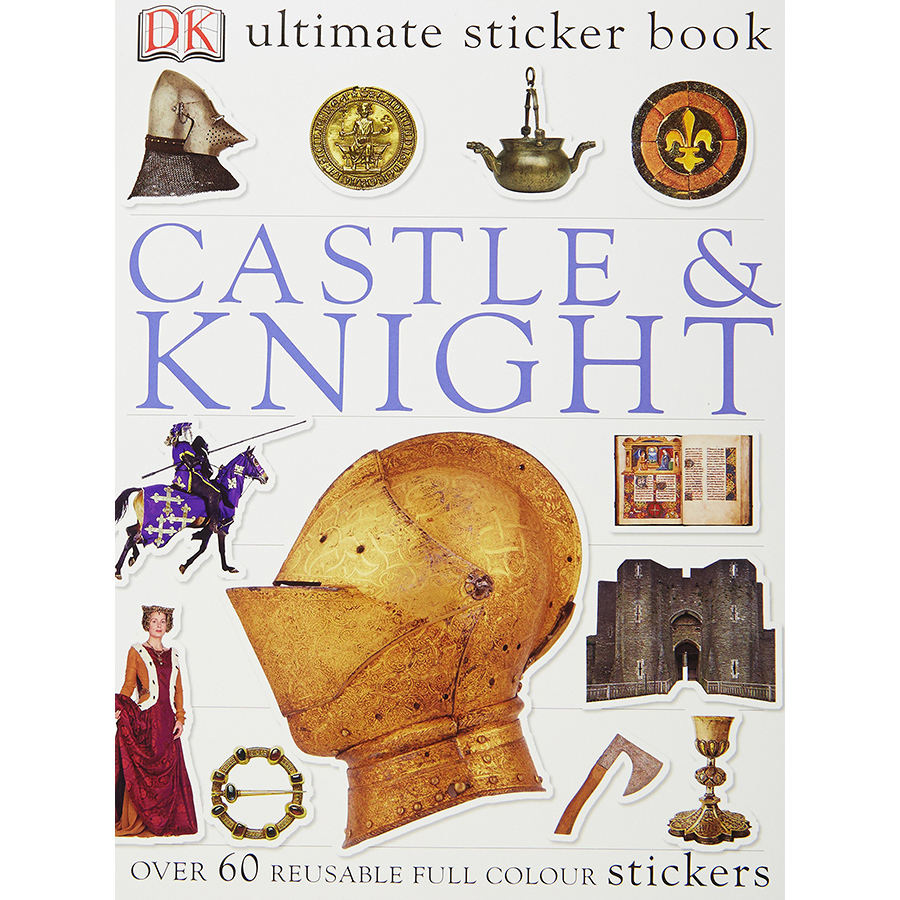 Ultimate Sticker Book Castle And Knight