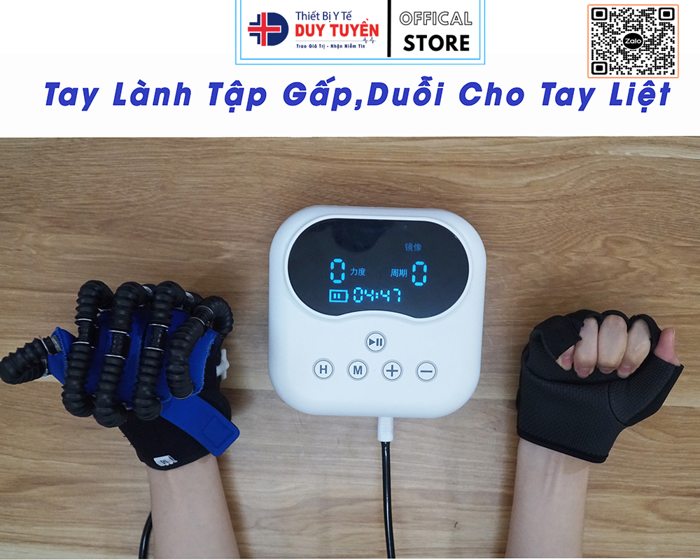 Máy Tập Tay Phục Hồi Chức Năng Bàn Tay Và Ngón Tay Cho Người Tai Biến - Robot Tập Phục Hồi Bàn Tay - Máy Tập Tay Tự Động