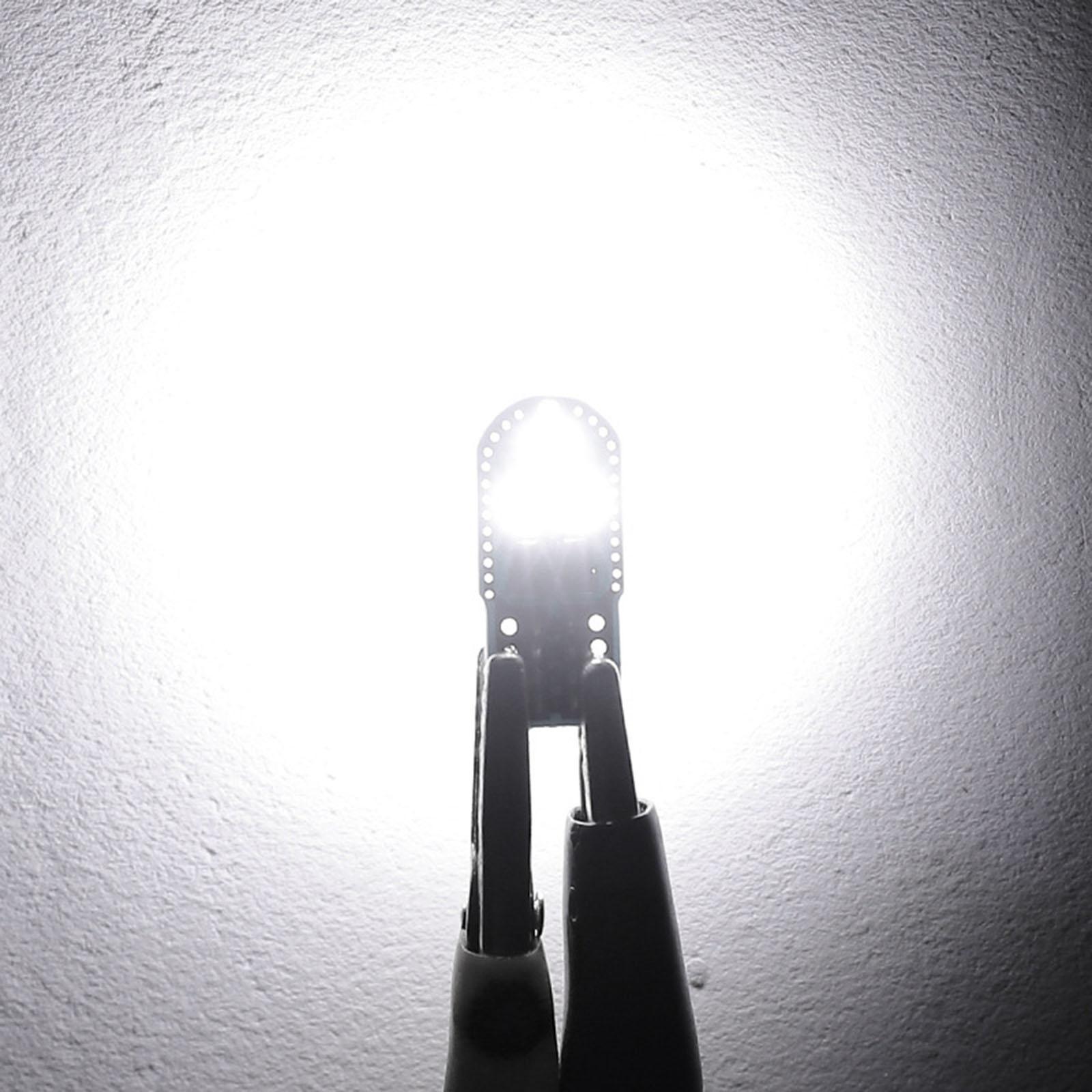 2Pcs W5W T10 194 168 LED Bulbs License Plate Lights Map Light Dome Lights