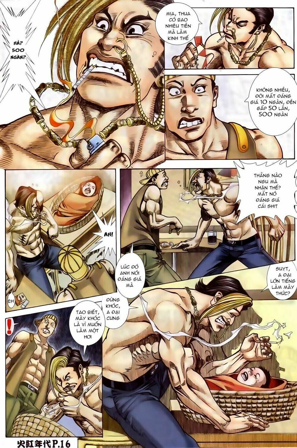 hỏa hồng niên đại hắc cốt đường chapter 90 14