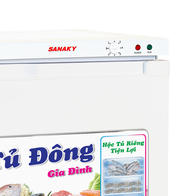 Tủ Đông đứng Sanaky VH-160VD 118 lít - Hàng chính hãng