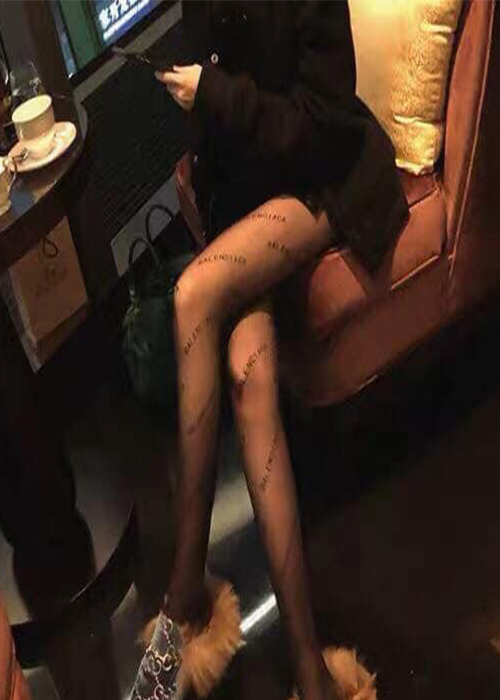 Quần tất lưới cá tính