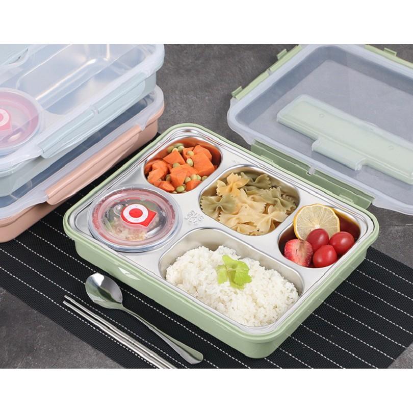 Hộp Cơm inox văn phòng 5 ngăn