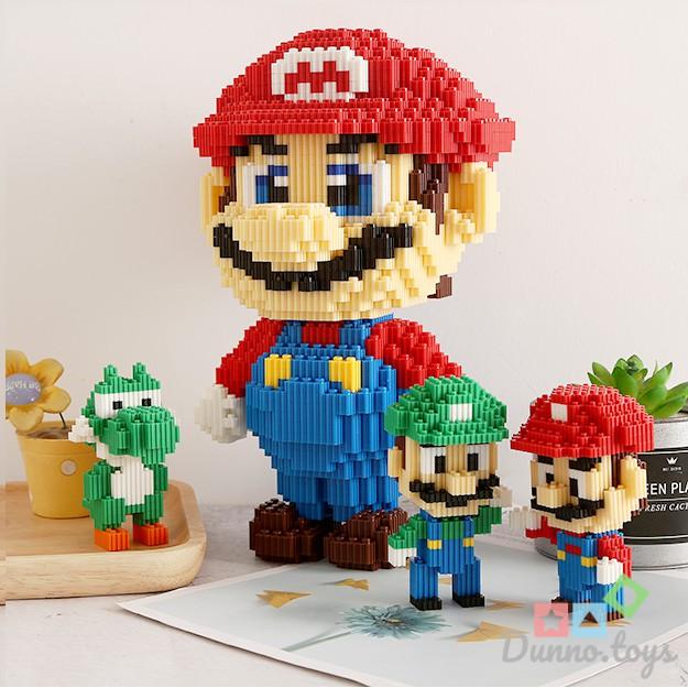 Đồ chơi mô hình lắp ráp, Super Mario Lắp Ráp Mô Hình 3D - Đồ chơi