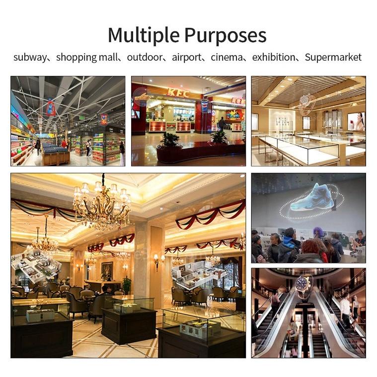Quạt LED Quảng Cáo 3D Hologram WIFI Thu Hút Khách đẹp mắt