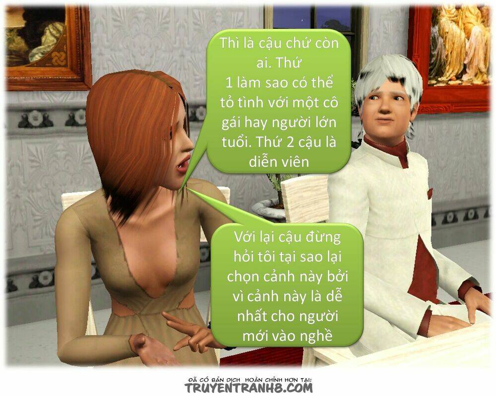 truyện sims: write up your life with color chapter 3 5