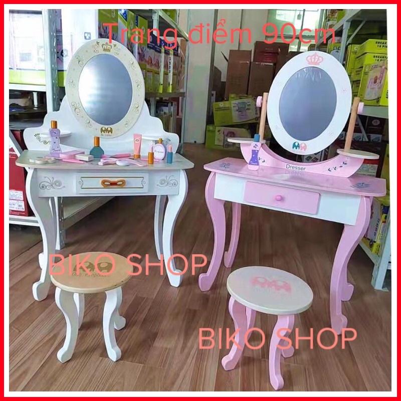Bàn trang điểm 90cm cho bé