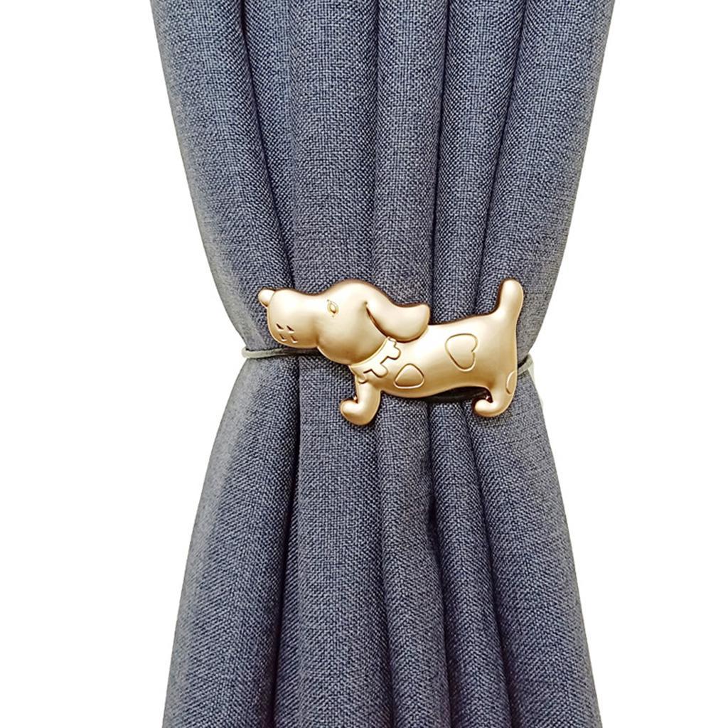 Curtain Tie Backs Holdbacks Buckle Curtain Clips Rope Strap