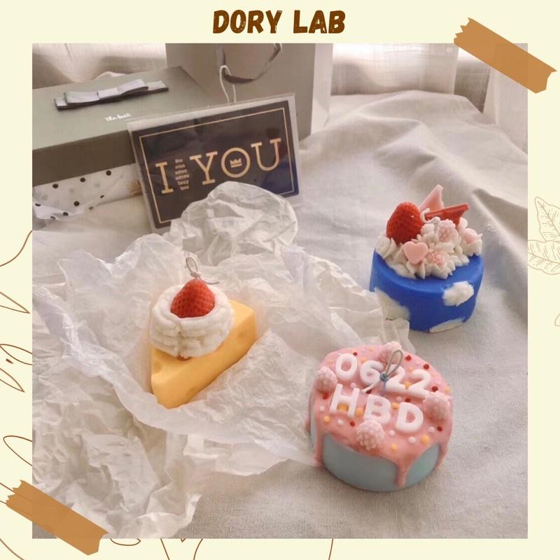 Nến Thơm Bánh Sinh Nhật Thiết Kế Theo Yêu Cầu, Quà Tặng Ý Nghĩa, Độc Đáo - Dory Lab