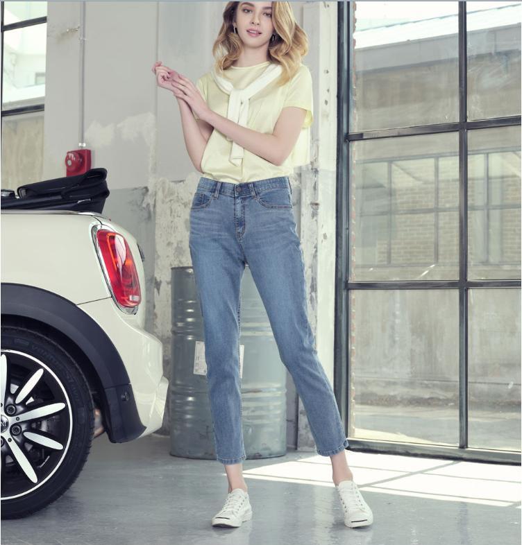 Quần jeans nữ baggy