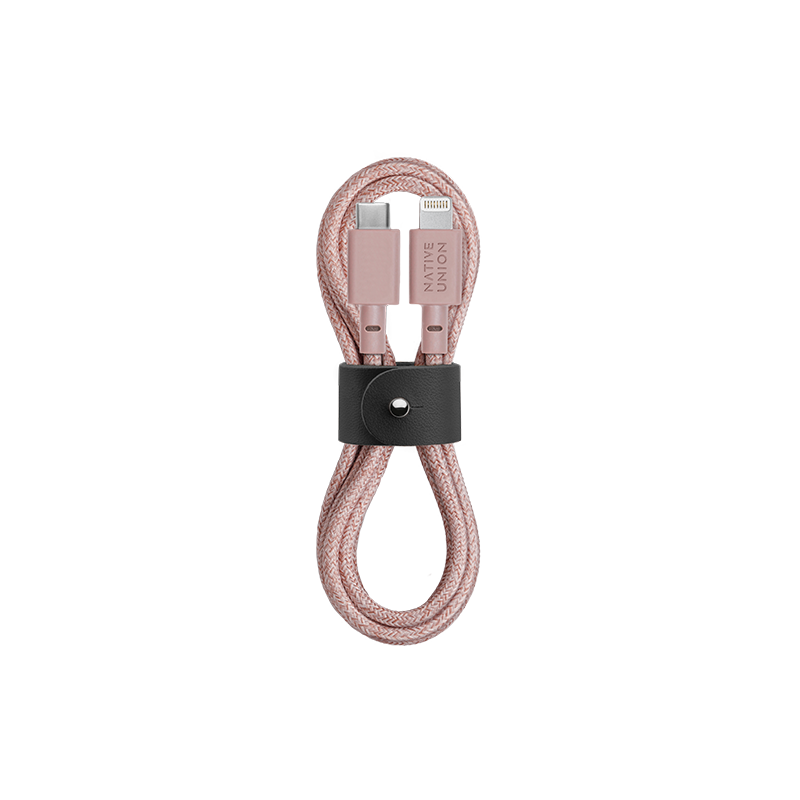 Dây Cáp Native Union BELT CABLE (USB-C to Lightning) (1.2M) - Hàng chính hãng