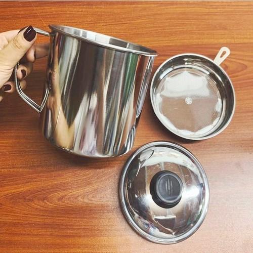CA LỌC DẦU ĂN INOX 304