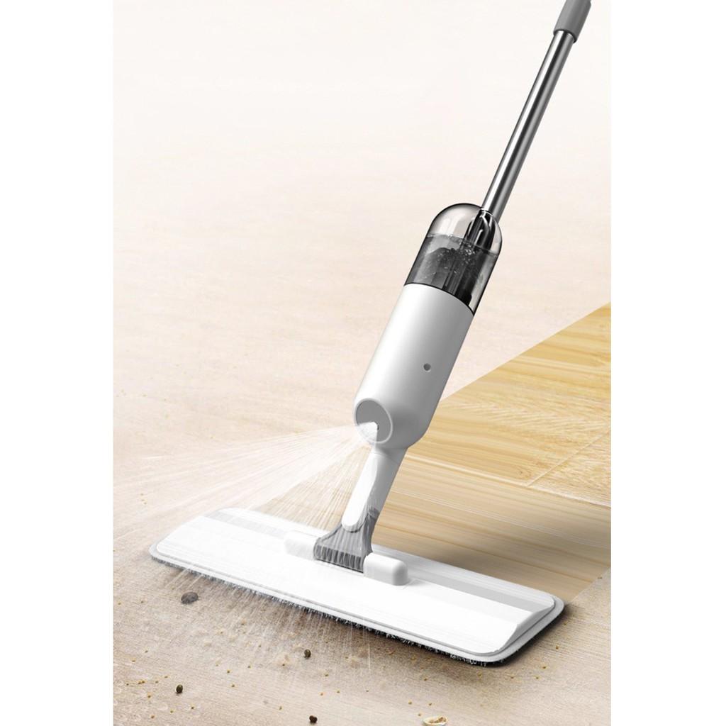 Cây lau nhà bình xịt nước tặng 2 miếng lau Home Helper - AsiaMart