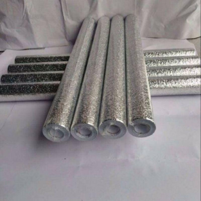 Cuộn giấy bạc dán bếp cách nh, miếng decal dán tường nhà bếp chống thấm khổ to