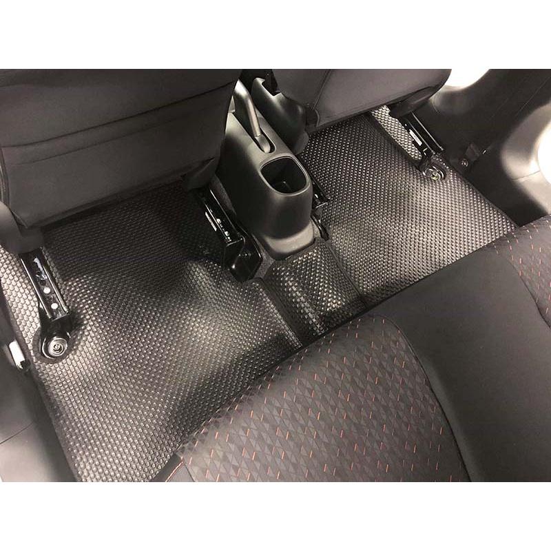 Thảm lót sàn ô tô KATA cho xe Honda Jazz - Khít với sàn xe, Chống thấm, Không mùi, Không ẩm mốc