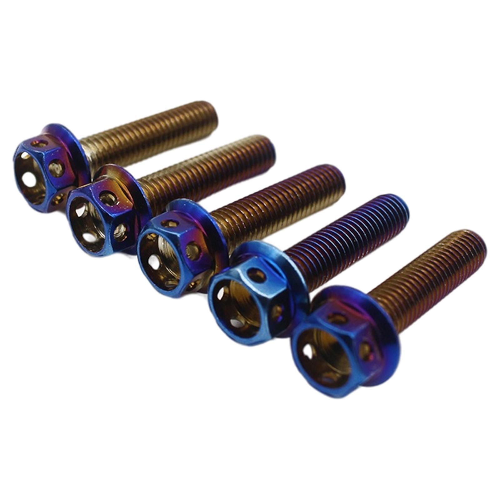 5x M8 Wheel Lug Bolt Screw, Fits for Vespa High Performance Spare Parts Replaces