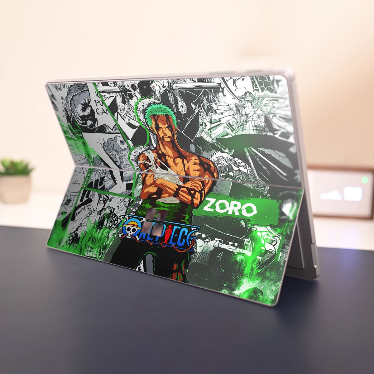 Skin dán hình One Piece x18 cho Surface Go, Pro 2, Pro 3, Pro 4, Pro 5, Pro 6, Pro 7, Pro X