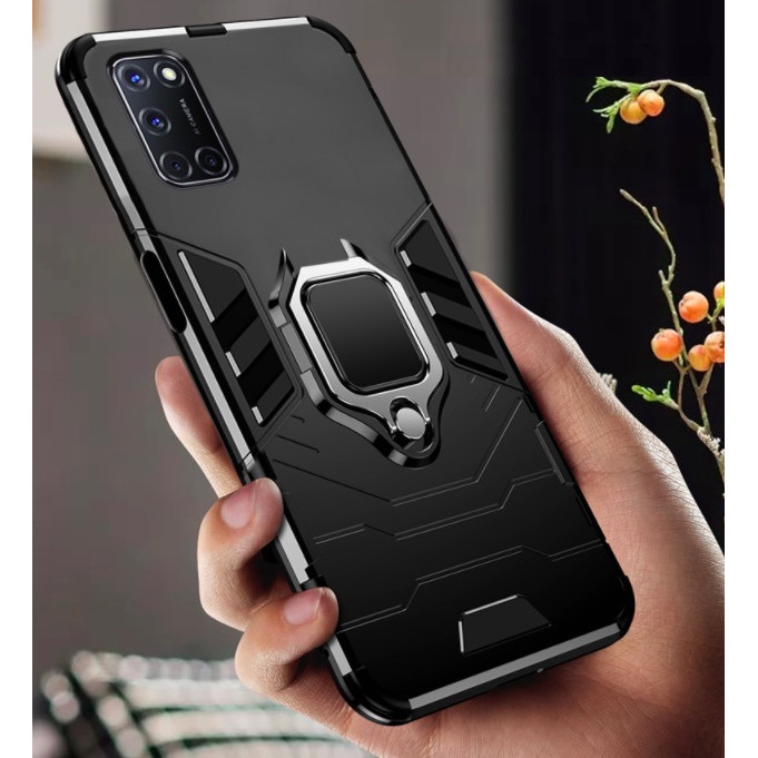 Ốp lưng chống sốc kèm iring cho OPPO A52