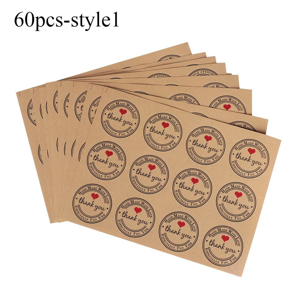 Set 12 Nhãn Dán Cỡ 3.5cm Tạo Hình Ngộ Nghĩnh