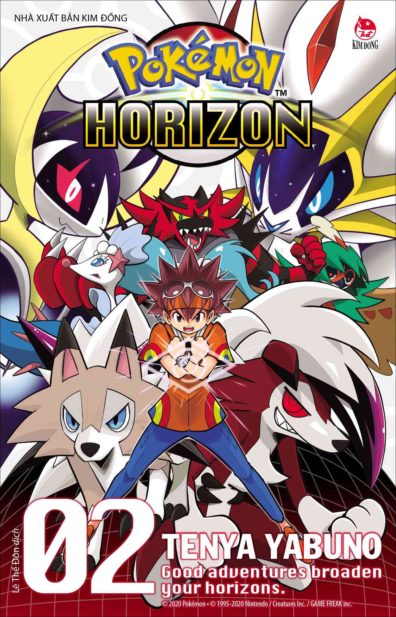 Combo 2 Cuốn: Pokémon Horizon - Good Adventures Broaden Your Horizons (Tập 1 + Tập 2)