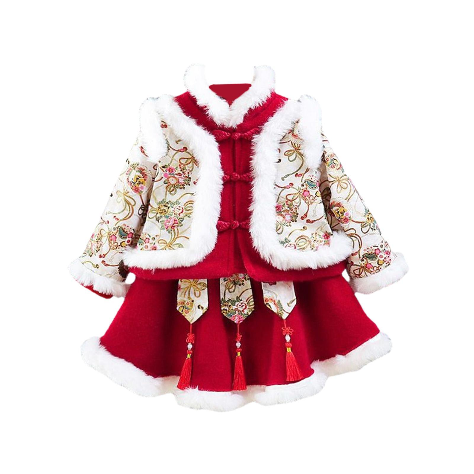 New Year Girls Clothes Fairy Dress Party Dress for New Year Decor