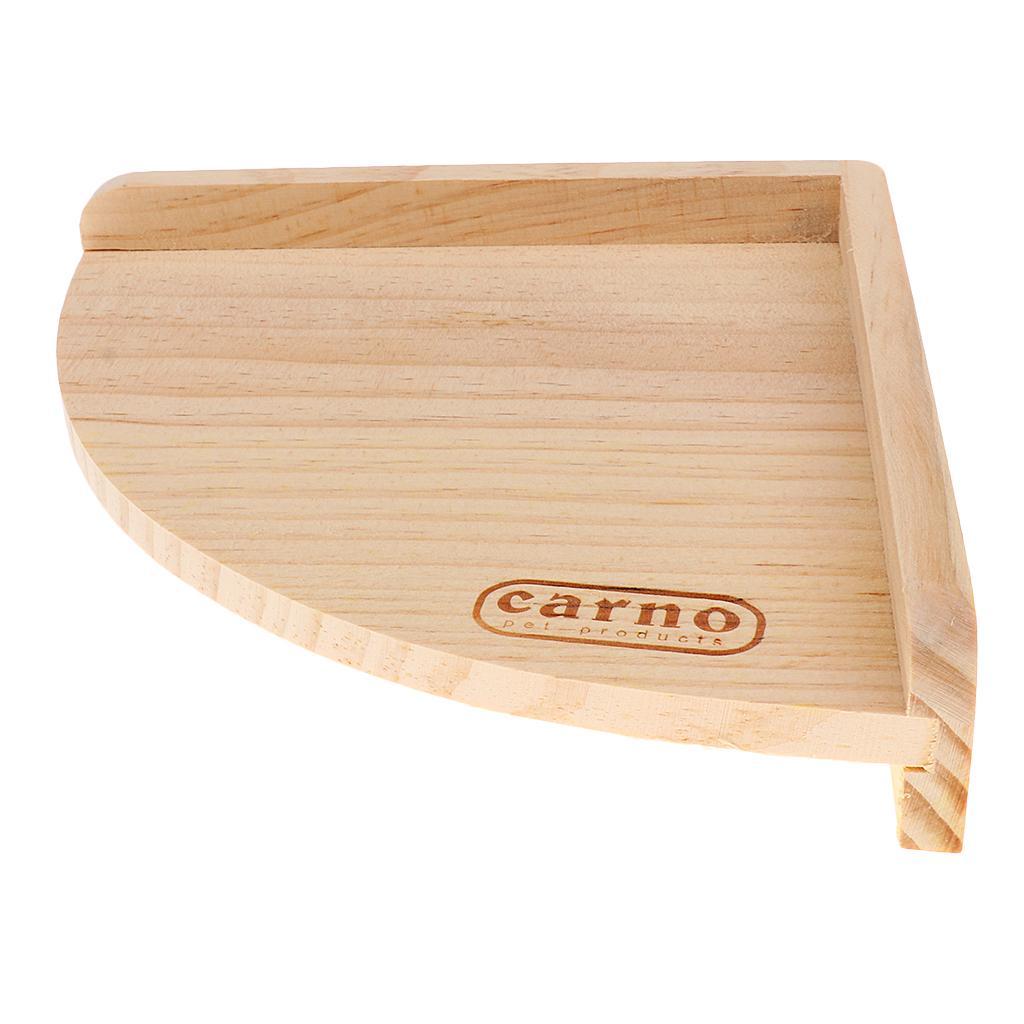 Wooden Platform Stand Hamster Rat Perch for Bird Parrot Small Animal Cages
