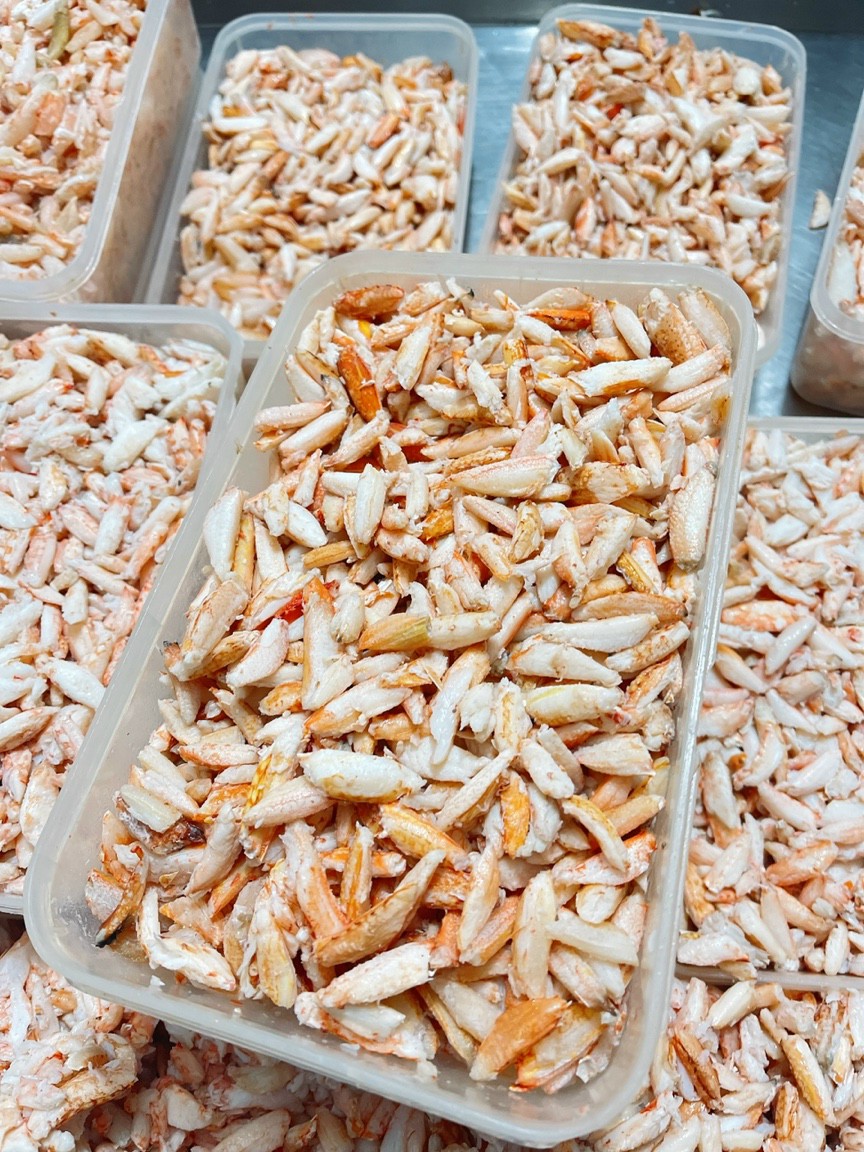 Thịt càng ghẹ - 250g