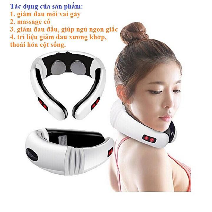 Máy Massage Giảm Đau Mỏi Cổ Thông Minh Công Nghệ Cao, Trị Liệu Sâu Hiệu Quả HX5580