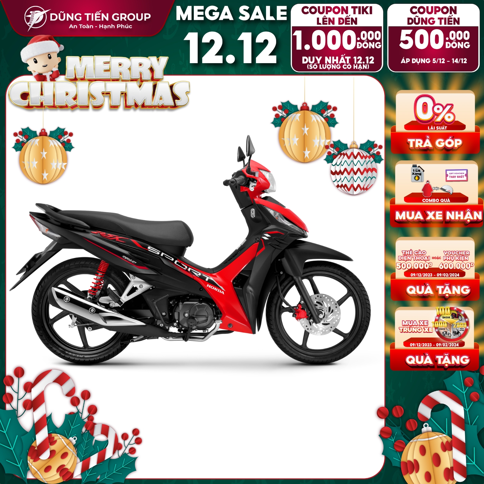 Xe máy Honda Wave RSX Vành Đúc Phanh Đĩa 2023