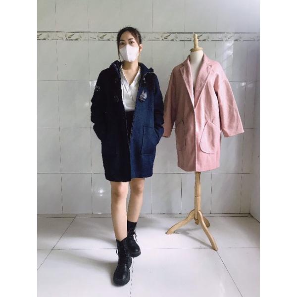 Áo khoác nữ dạ khuy sừng siêu hot siêu sang,bao chất