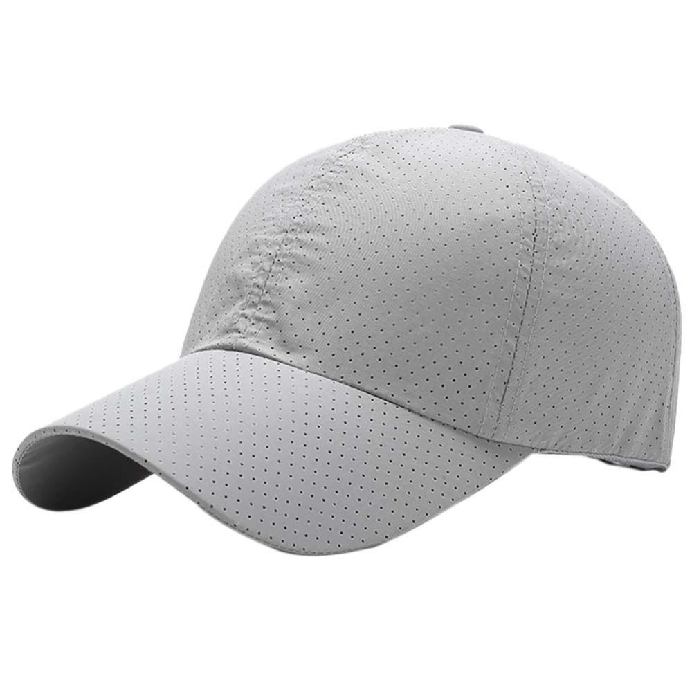 Mũ golf nam nữ mùa hè Thin lưới di động nhanh khô. Color: Blue
