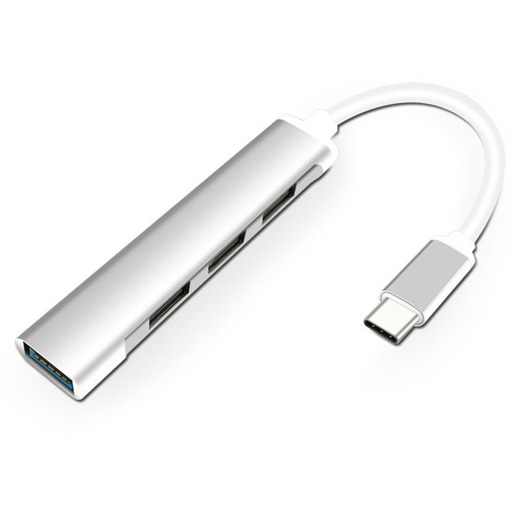 Bộ chuyển đổi TYPE-C sang USB 3.0, cáp chuyển đổi Type-c sang 4 cổng USB tốc độ cao - hàng chính hãng