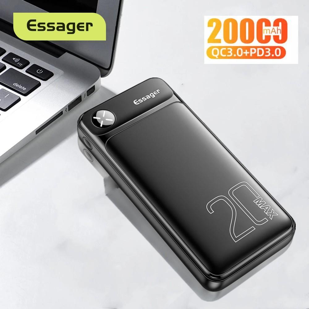 Pin dự phòng ESSAGER 20000mah pd 20w thích hợp cho iP điện di động