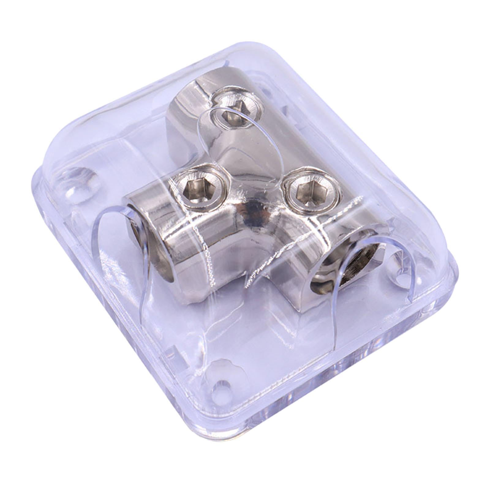 Power Distribution Block 2 Way Audio Splitter Fit for