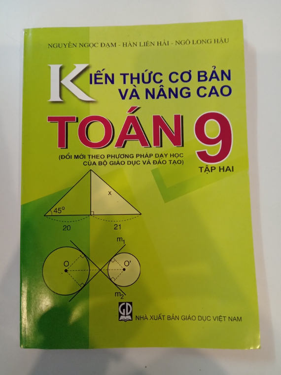 Sách – Kiến thức cơ bản và Nâng Cao Toán 9 (Tập 2)