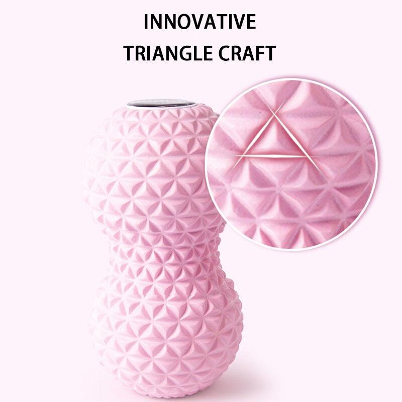 Peanut Massage Ball Light Fitness Exercise Fascia Massage Whole Body High Density Light Muscle Pain Relief Home Fitness