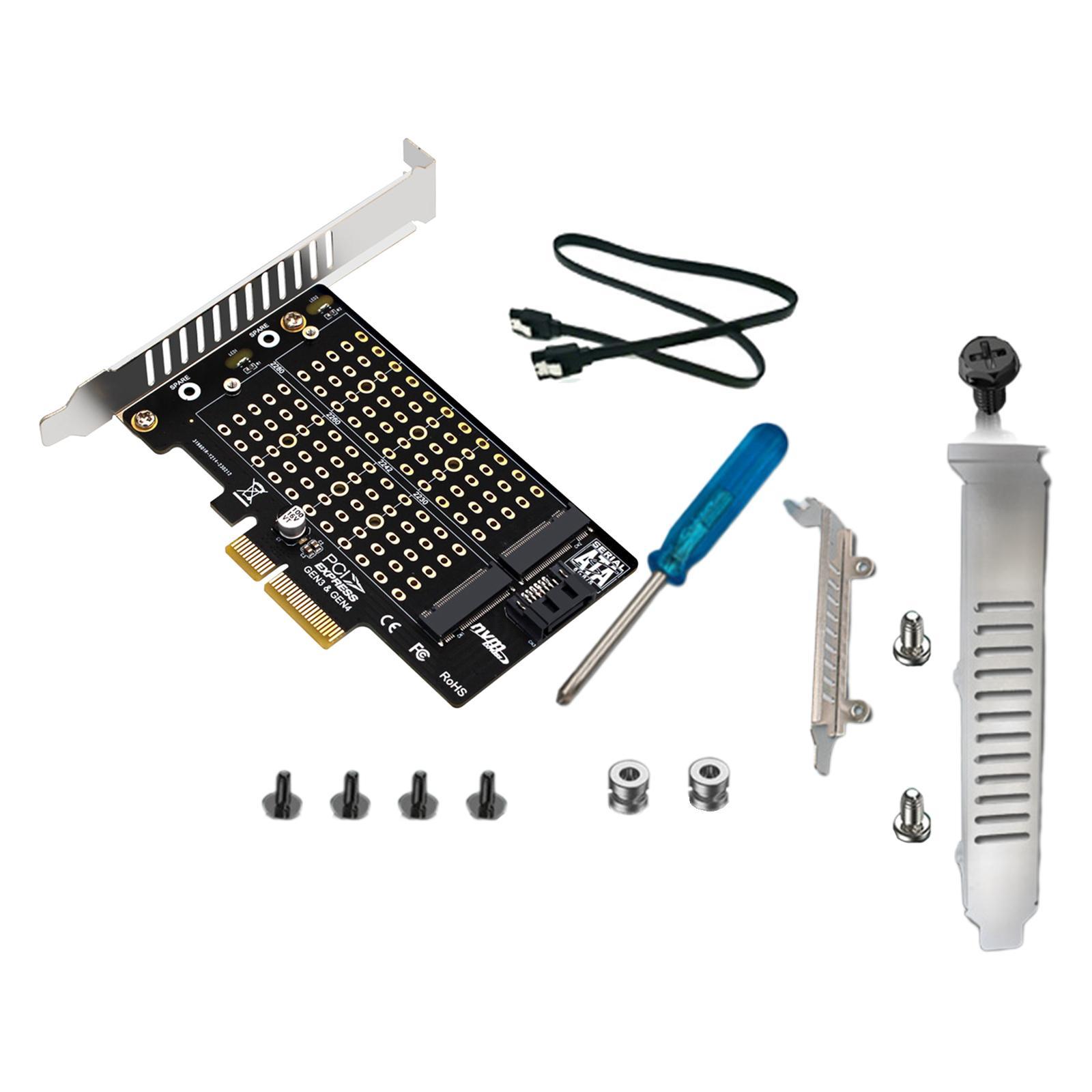 Pcie Adapter Card Portable SSD Adapter Card M.2 SSD to PCIe x1 Adapter for PH42