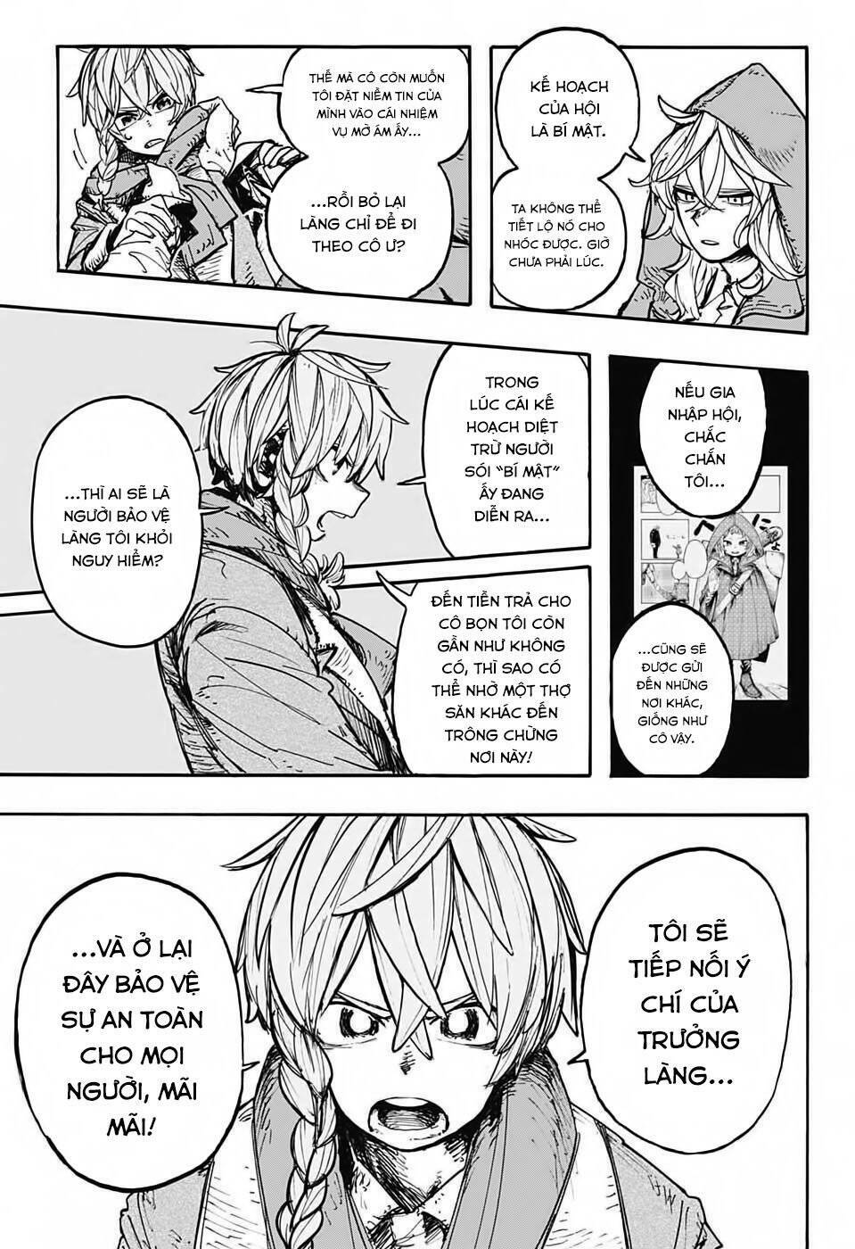 hội thợ săn: khăn đỏ chapter 2 6