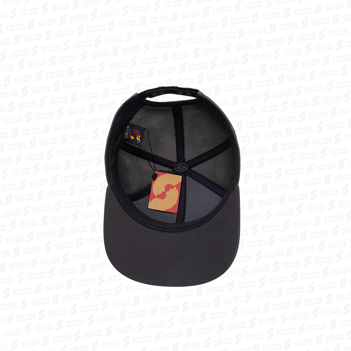 Mũ snapback hiphop nam nữ NÓN SƠN chính hãng MC210BK-XM3
