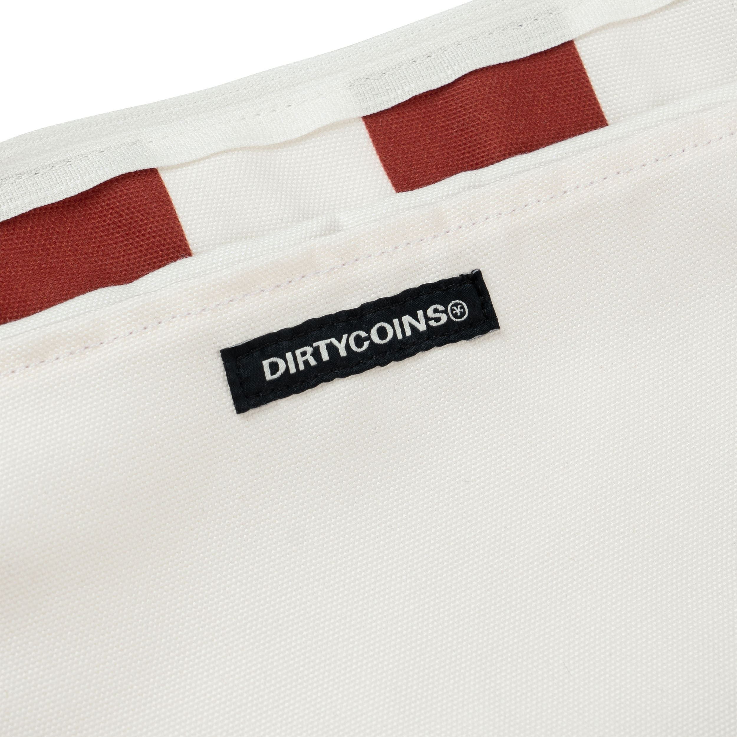 Túi Tote Canvas School Striped - Red