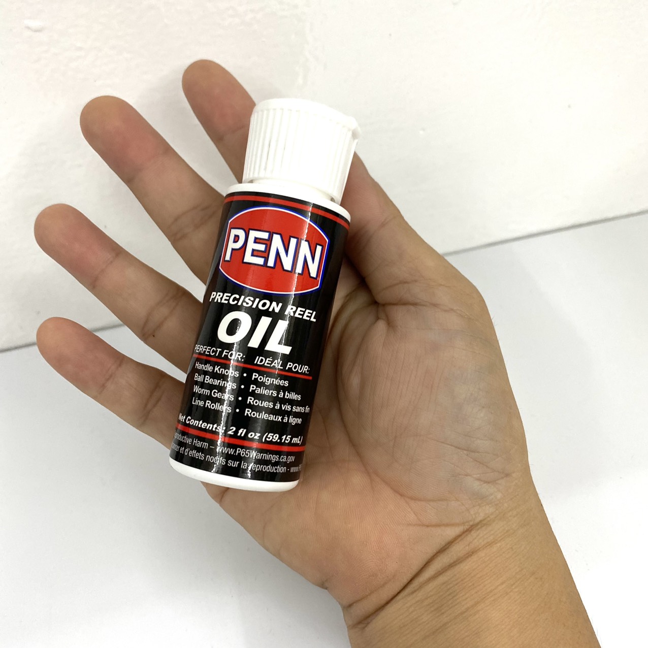 Dầu Bôi Trơn Máy Câu Cá Penn Chai 2oz Tương Đương 58.15ml Dùng Bôi Trơn Bánh Răng Nhông Bạc Đạn Bảo Dưỡng Các Loại Máy Đứng, Ngang