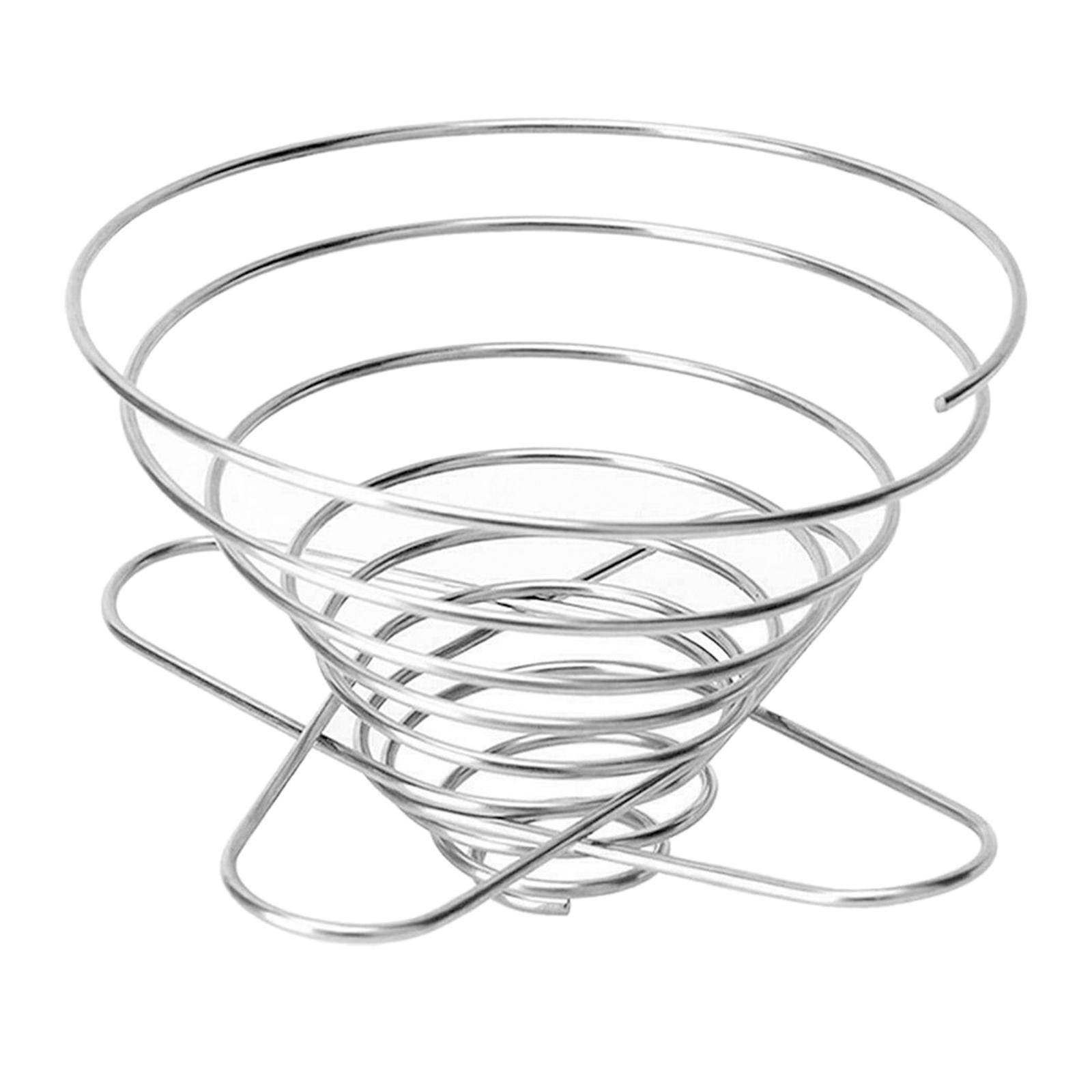 Stainless Steel Coffee Dripper Folding Cone Filter for Backpacking