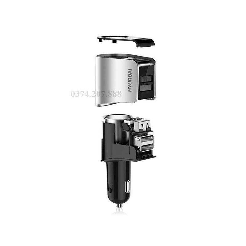 Tẩu sạc ô tô- hỗ trợ sạc nhanh - hàng cao cấp