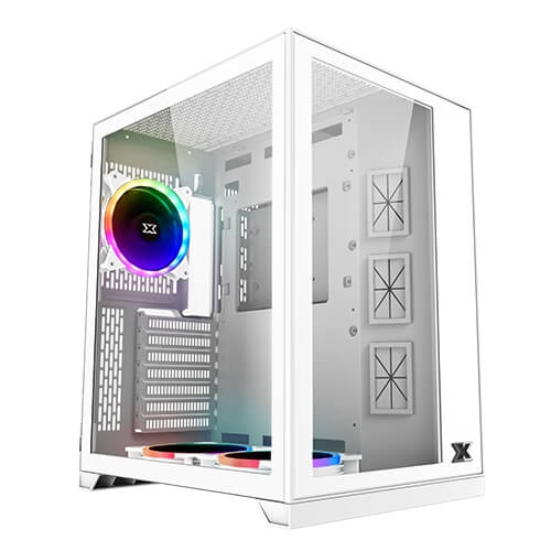 Vỏ Case Xigmatek Aquarius S ARCTIC (Mid Tower/Màu Trắng)