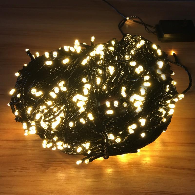 Dây Đèn LEd Kim Cương Cuốn Cây, Trang Trí Nhà Cửa Sân Vườn