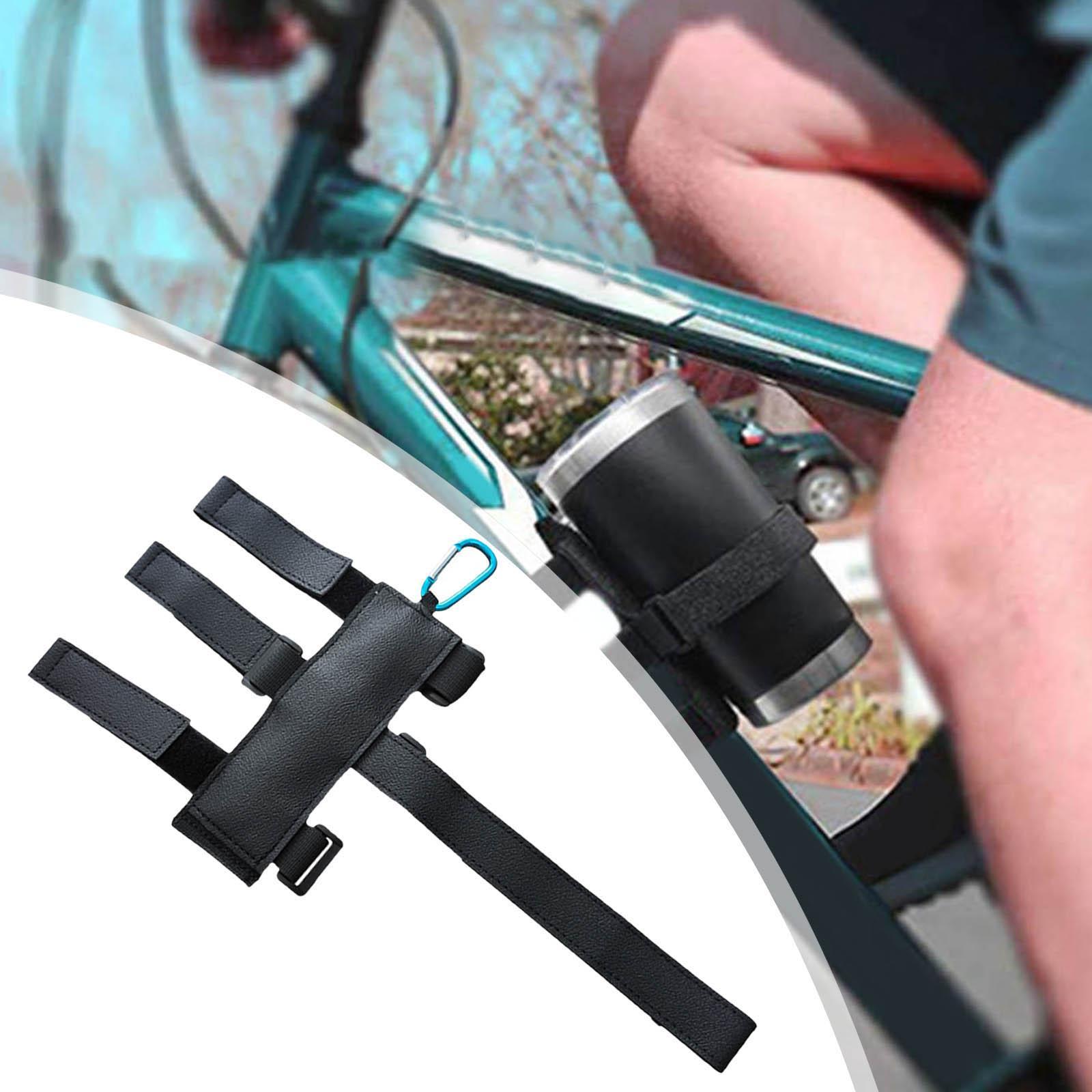 Bottle Holder with Strong Buckle Speaker Mount  Strap for Golf Cart