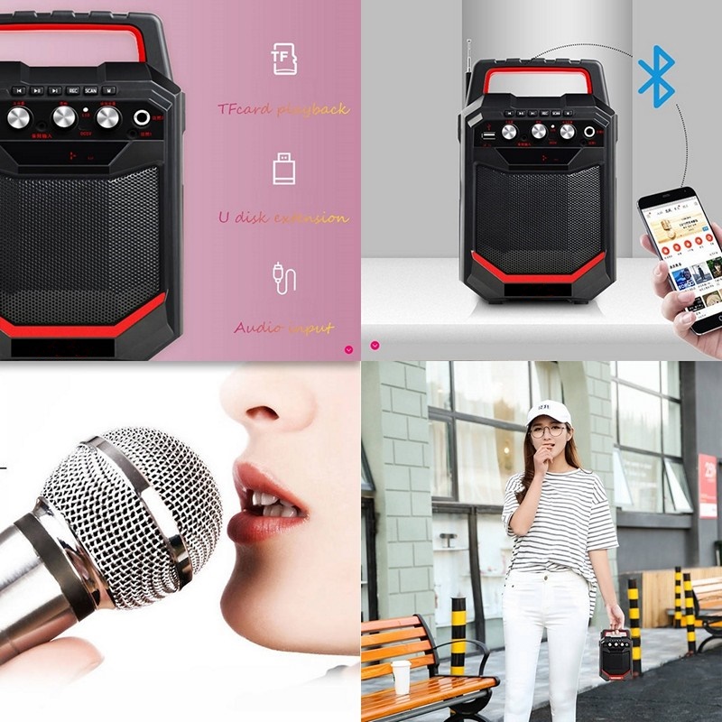 Loa Karaoke K66 mini - Hàng nhập khẩu