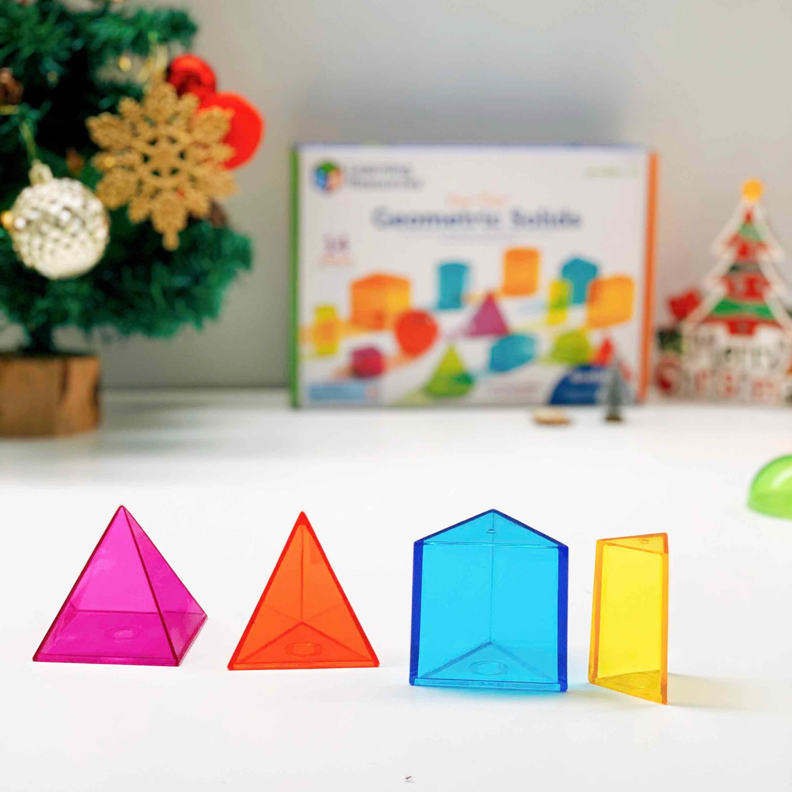 Bộ hình học không gian 3D trong suốt View-Thru Geometric Solids